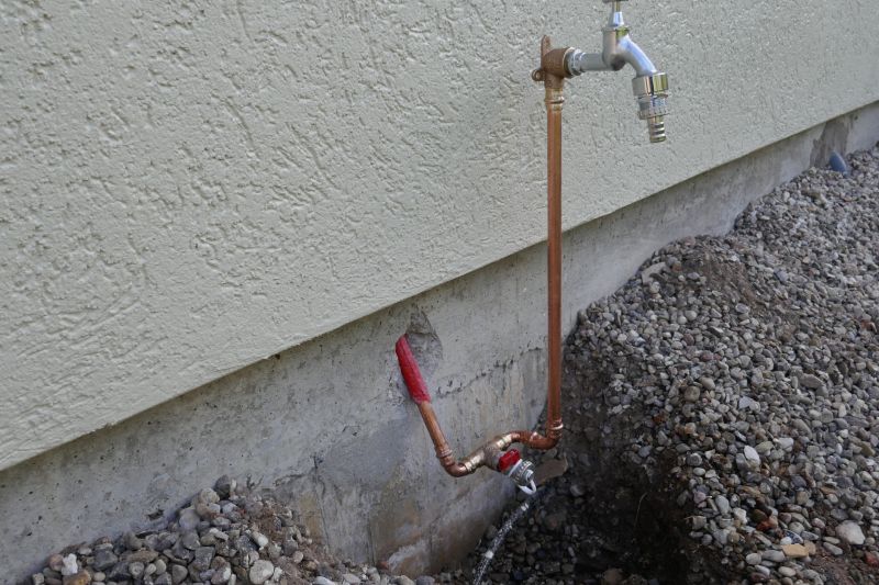 Outdoor Faucet Setup